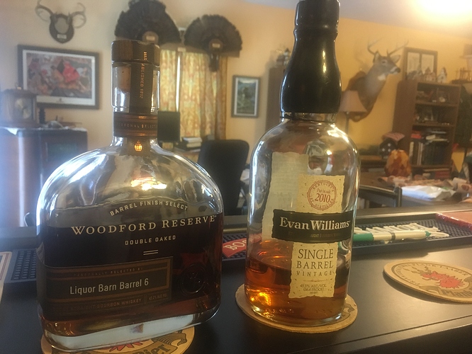 Double oake and Evan Williams
