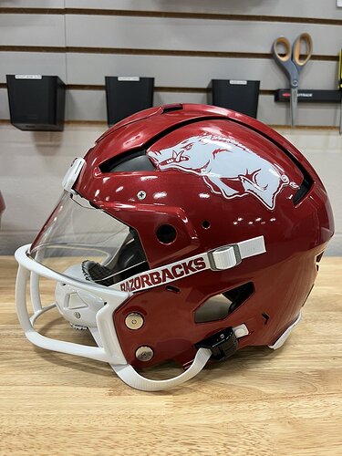 Interesting new helmet in the equipment - Football Board - Whole Hog Message Boards